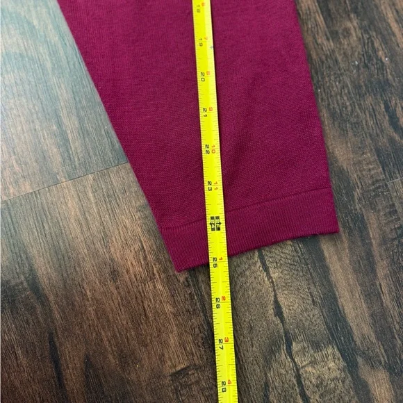 Karen Scott Core Cardigan Open Front Merlot Womens Size 2X NWT Fall Workwear - Picture 10 of 10